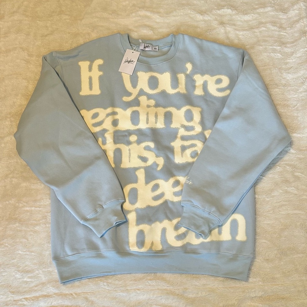 The Mayfair Group Take a deep breath crewneck - Picture 6 of 7